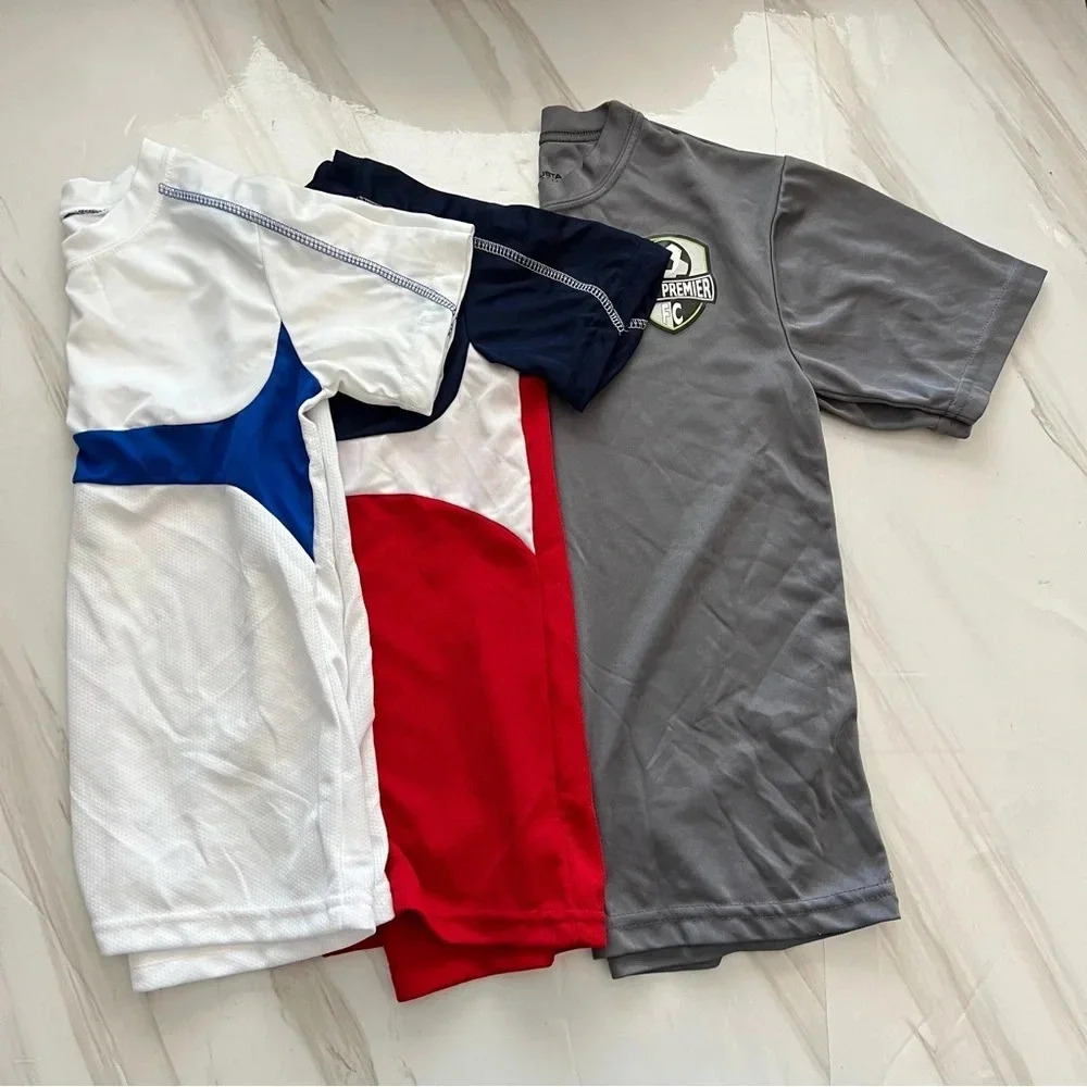 Lot of 3 Jersey Youth Size Small (6-8) Multicolored